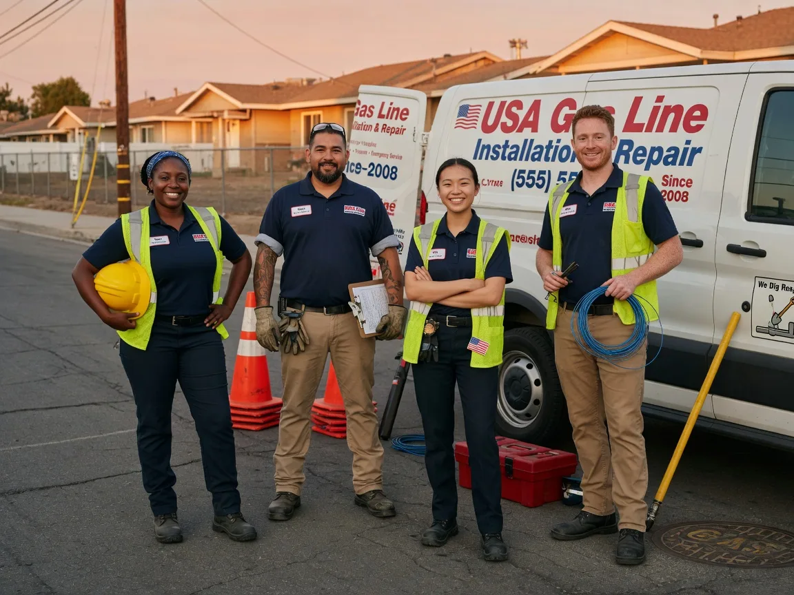 Gas Line Installation company in Franklin, WI